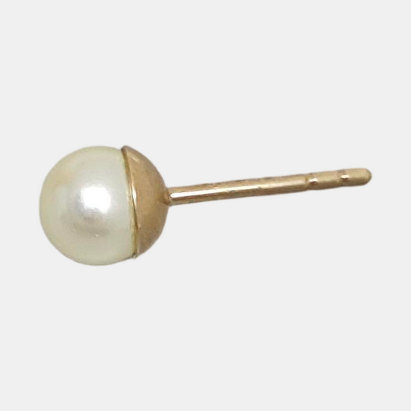 Metal Gold Stud Earrings