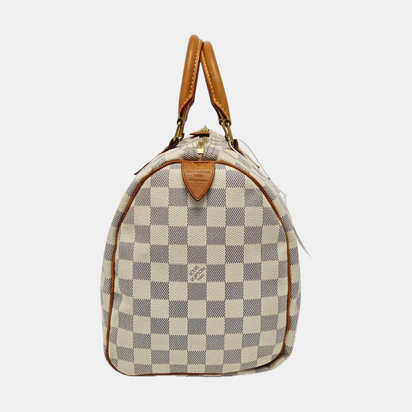 SPEEDY 30 Lona Damier Azur Revestida Blanca