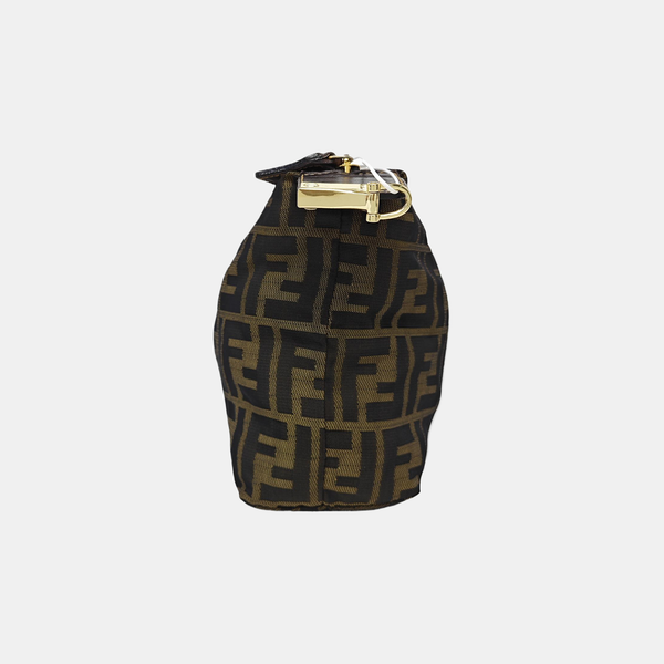 Canvas Top Handle Bag Brown