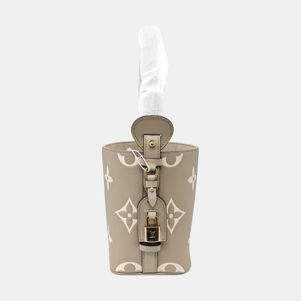 ALL IN BB Monogram Calfskin Gray