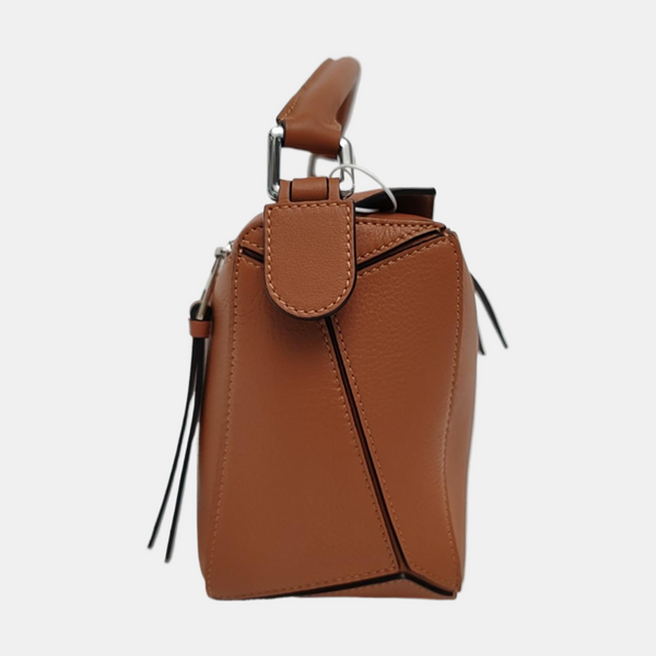 Puzzle Small Calfskin Brown