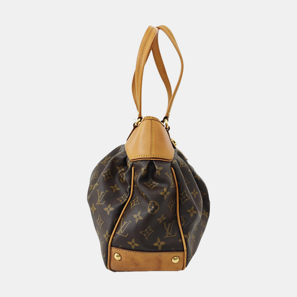 VINTAGE BOETIE PM Monogram Coated Canvas Brown
