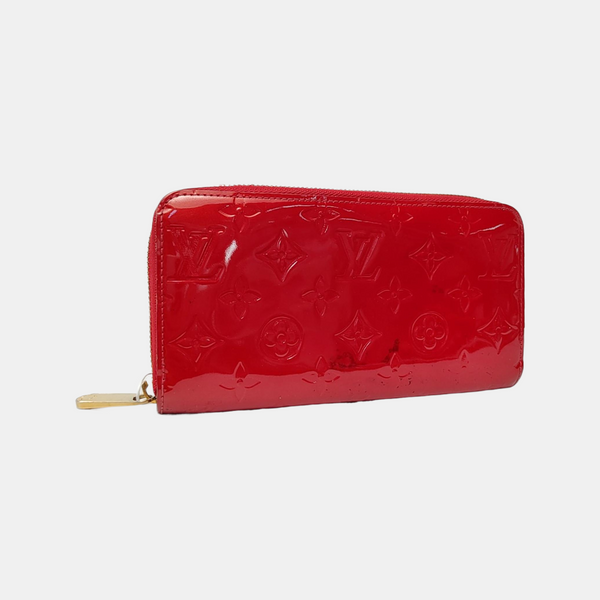 ZIPPY Patent Leather Red Wallet