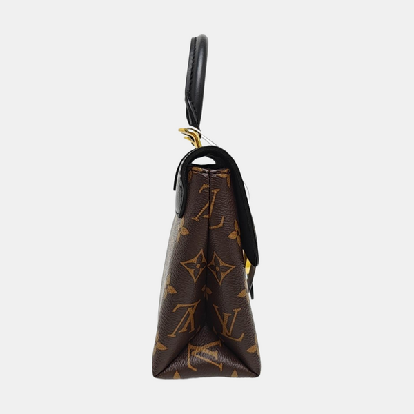 LOCKY BB Monogram Coated Canvas Brown
