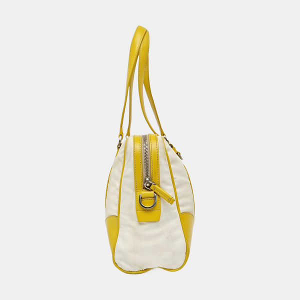 Nylon Top Handle Bag Multicolor