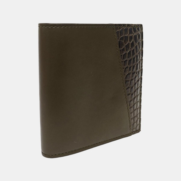 Calfskin Wallet Green