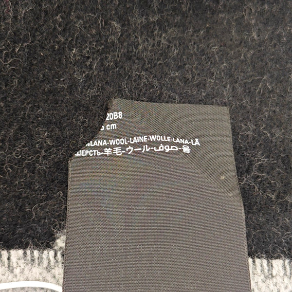 Wool Scarf Black