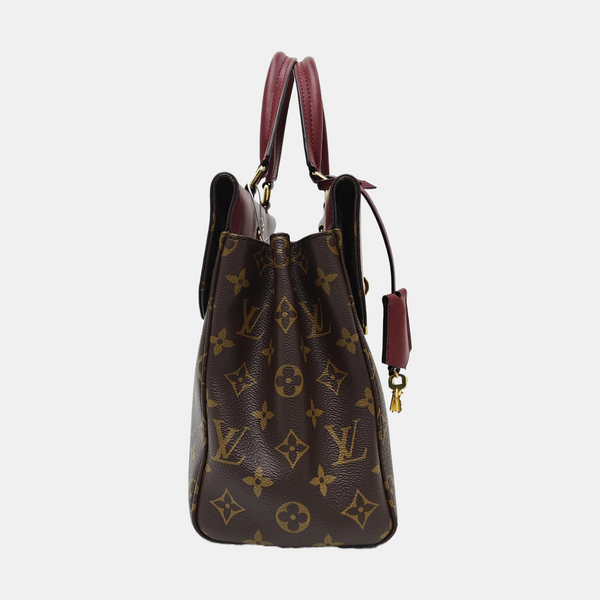 VÉNUS Monogram Coated Canvas Brown