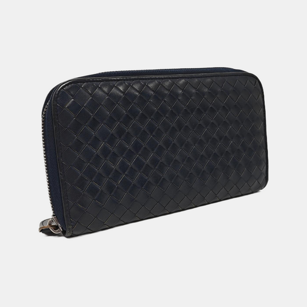 Calfskin Wallet Blue