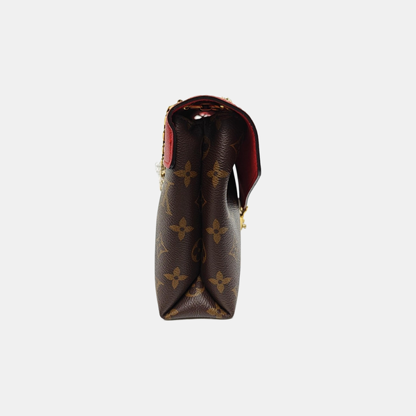 PALLAS BB Monogram Coated Canvas Brown