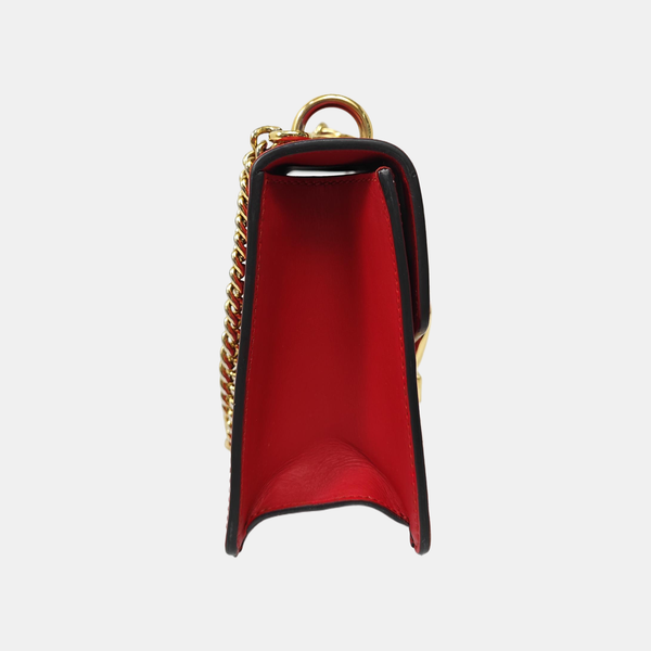 Sylvie Mini Calfskin Red