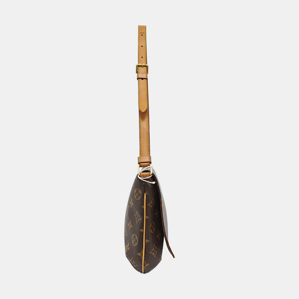 MUSETTE TANGO Monogram Coated Canvas Brown