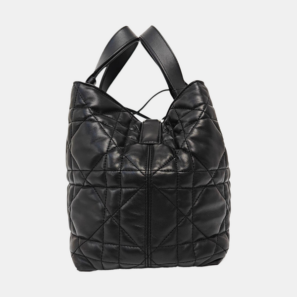 Toujours Medium Cannage Calfskin Black