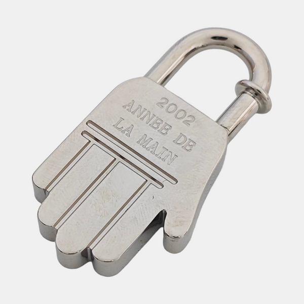 Metal Bag Charm Silver