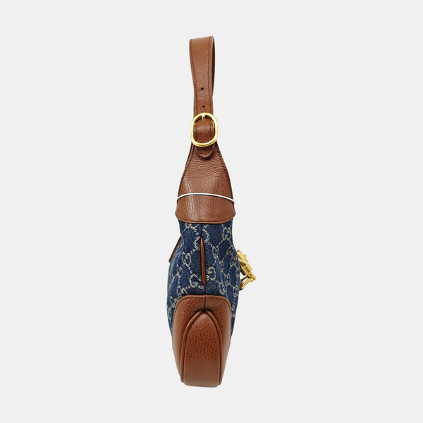 Jackie 1961 Small Monogram Denim Blue