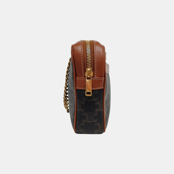 PATAPANS Small Coated Canvas Brown