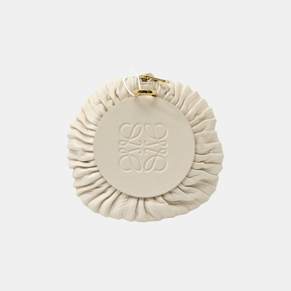 Nest Backet Calfskin White