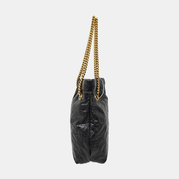 Calfskin Shoulder Bag Black