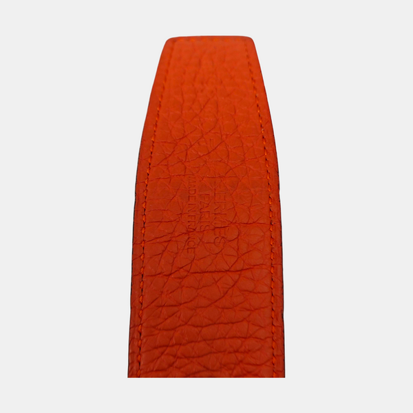 Leather Belt Orange