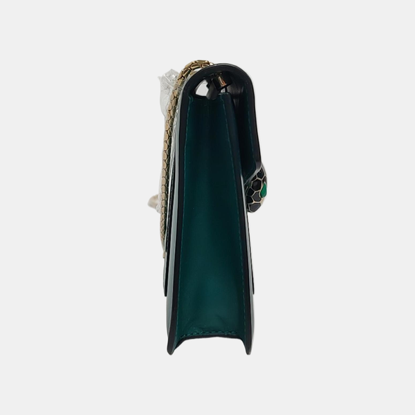 SERPENTI FOREVER Small Calfskin Green