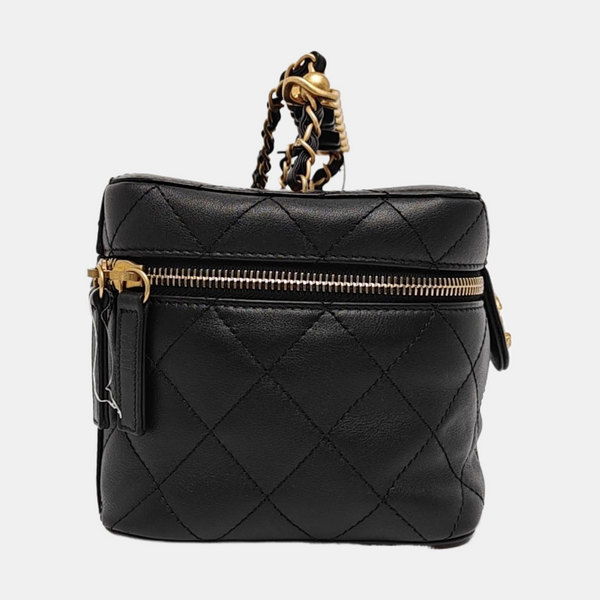 Quilted Calfskin Black