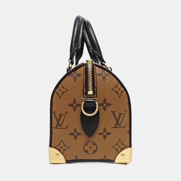 SPEEDY TRUNK 20 Monogram Coated Canvas Brown