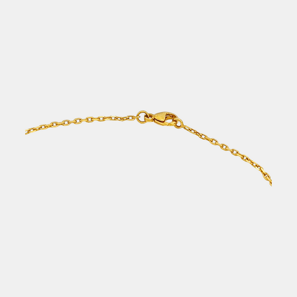 Pop H Metal Gold Necklace