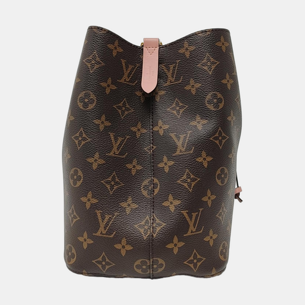 NÉONOÉ MM Monogram Coated Canvas Brown