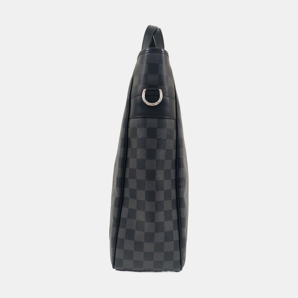TADAO MM Damier Graphite Coated Canvas Gray