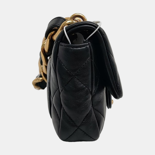 CLASSIC FLAP Mini Quilted Lambskin Black