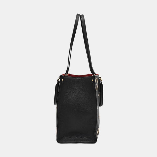 ONTHEGO MM Monogram Calfskin Black