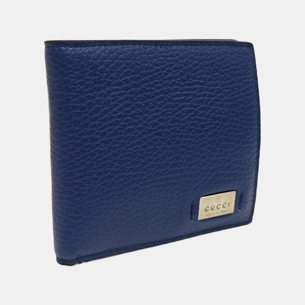 Calfskin Wallet Blue