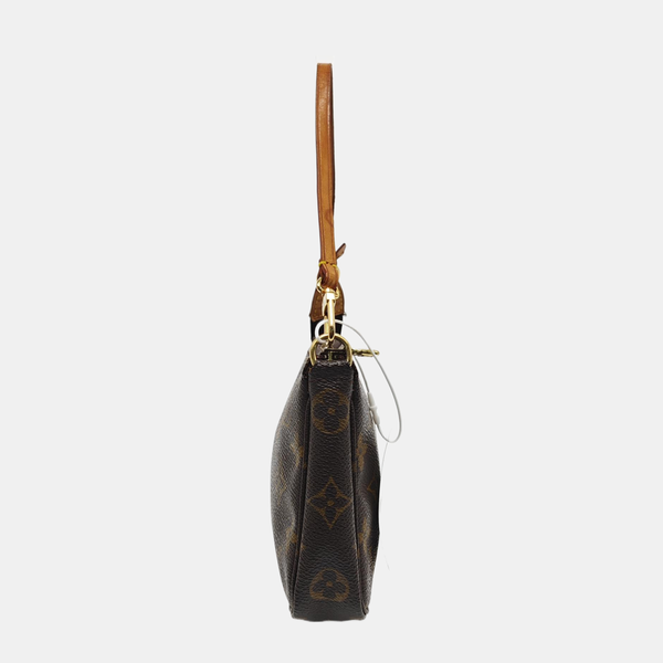 ACCESSOIRES Monogram Coated Canvas Brown