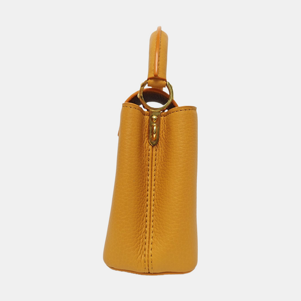 CAPUCINES Mini Calfskin Orange
