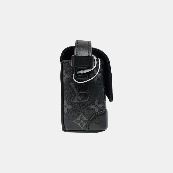 STEAMER Mini Monogram Coated Canvas Black