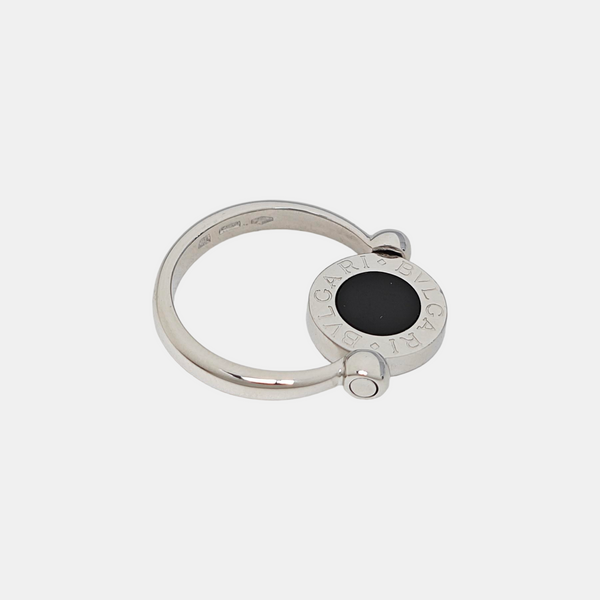 BVLGARI BVLGARI 18k White Gold Silver Ring EU 51