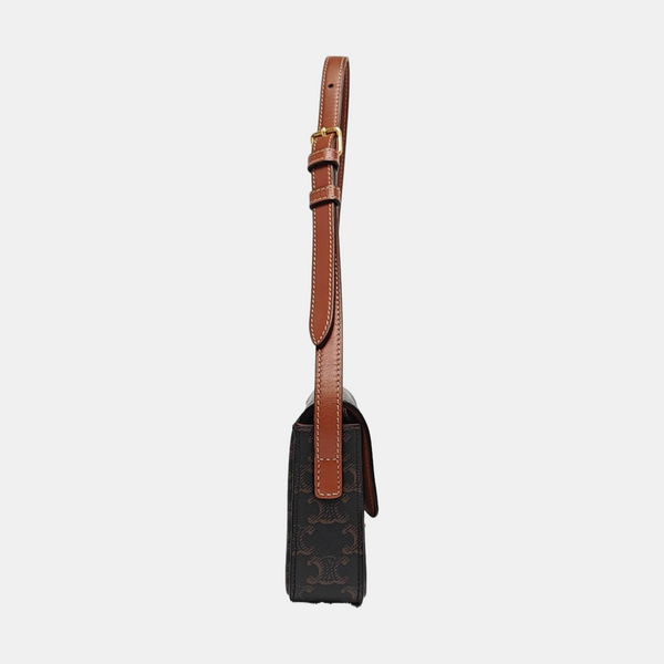 TRIOMPHE Teen Coated Canvas Black