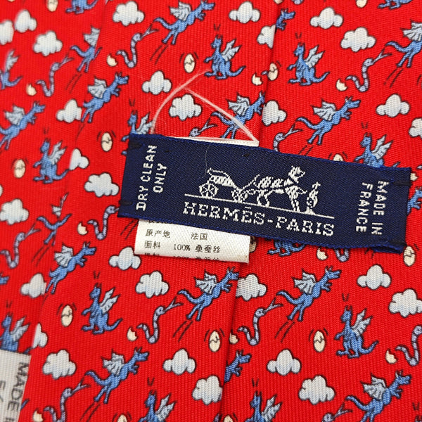 Mulberry Silk Tie Red