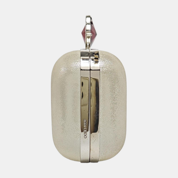 Special Material Shoulder Bag Beige
