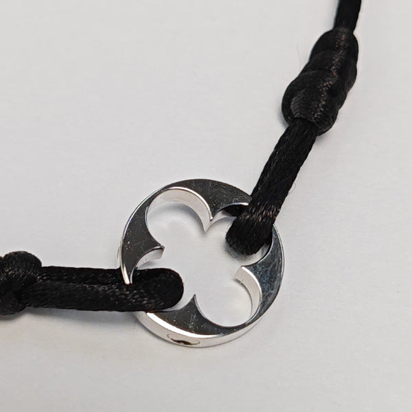 EMPREINTE Fabric Black Bracelet