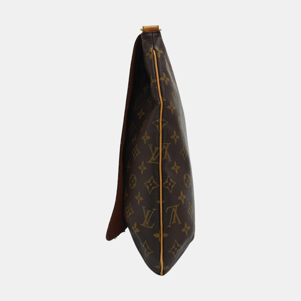 MUSETTE TANGO Monogram Coated Canvas Brown