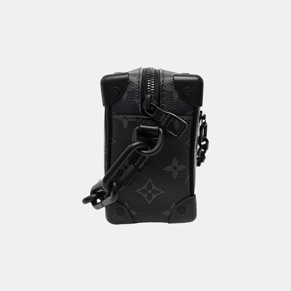 SOFT TRUNK Mini Monogram Coated Canvas Black