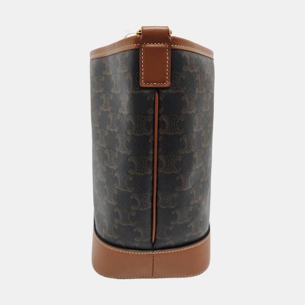 TRIOMPHE CANVAS Small Coated Canvas Brown