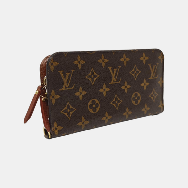 INSOLITE Monogram Coated Canvas Brown Wallet