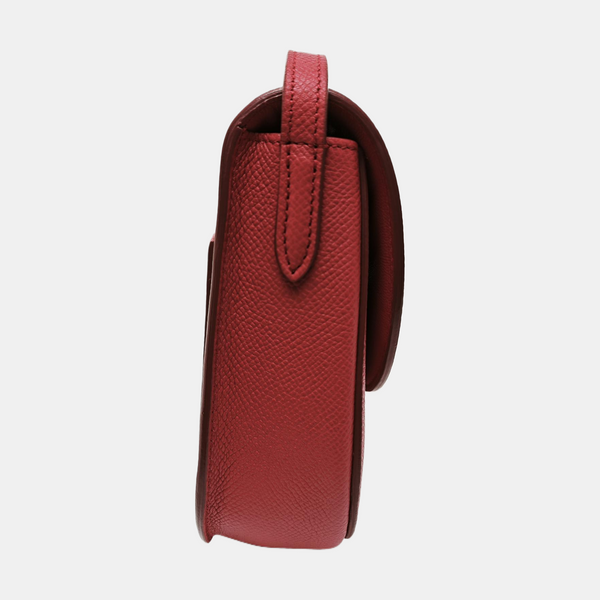 TROTTEUR Small Calfskin Red