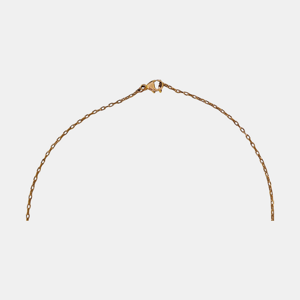 Pop H Metal Rose Gold Necklace