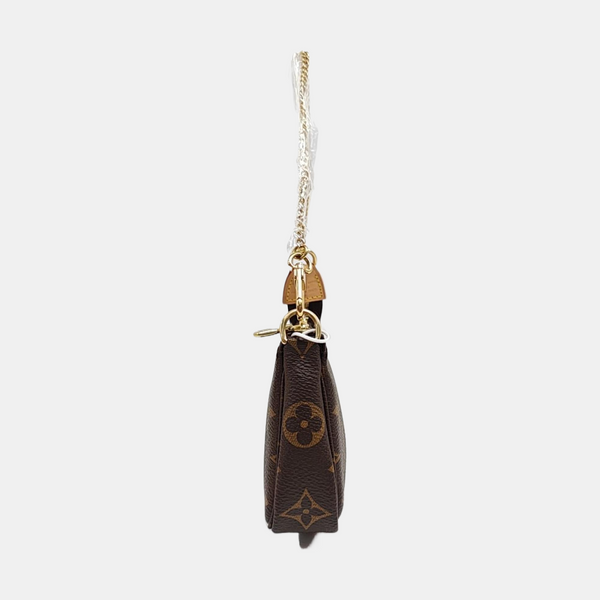 ACCESORIOS Lona recubierta Mini Monogram marrón