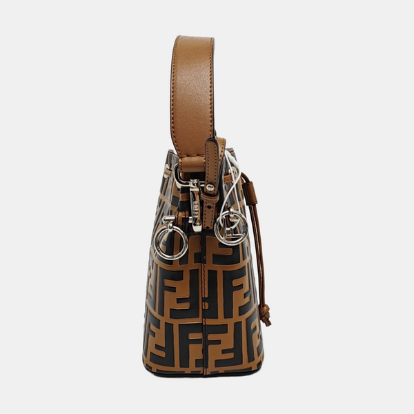 Mon Tresor Mini Calfskin Brown