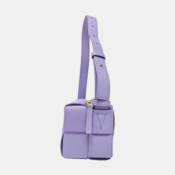 Intrecciato Small Lambskin Purple