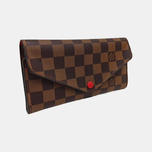 JOSÉPHINE Damier Ebene Coated Canvas Brown